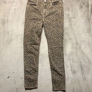 American Eagle super hi rise jegging